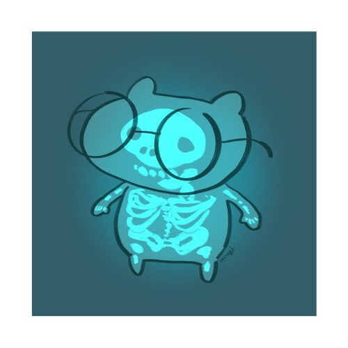 mugi illust_レントゲン